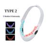 Face Lifting Device Red Light Skin Rejuvenation V Face Massager Double Chin Lift Up with Remote Control Facial Beauty Instrument