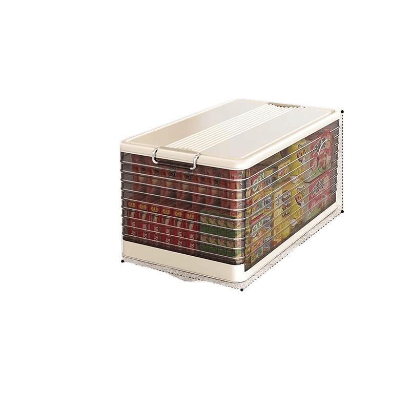 Große faltbare Aufbewahrungsbox mit Rädern - Verdickter Kunststoff für Spielzeug & Kleidung, Kostenloser Versand