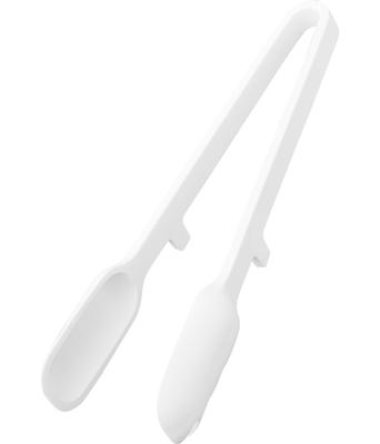 Yamazaki Jitsugyo Silikon Matlagningspincett Vit B10 x D4,7 x H29cm Tower Tål Maskindisk Flytande Spets Skedpincett Pastapincett 1775
