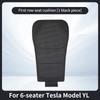 For 6-Seater Tesla Model YL Car Seat Cushion, Model Y L Front and Rear Seat Cushion, Seat Back Cushion, Seat Protection Cushion
