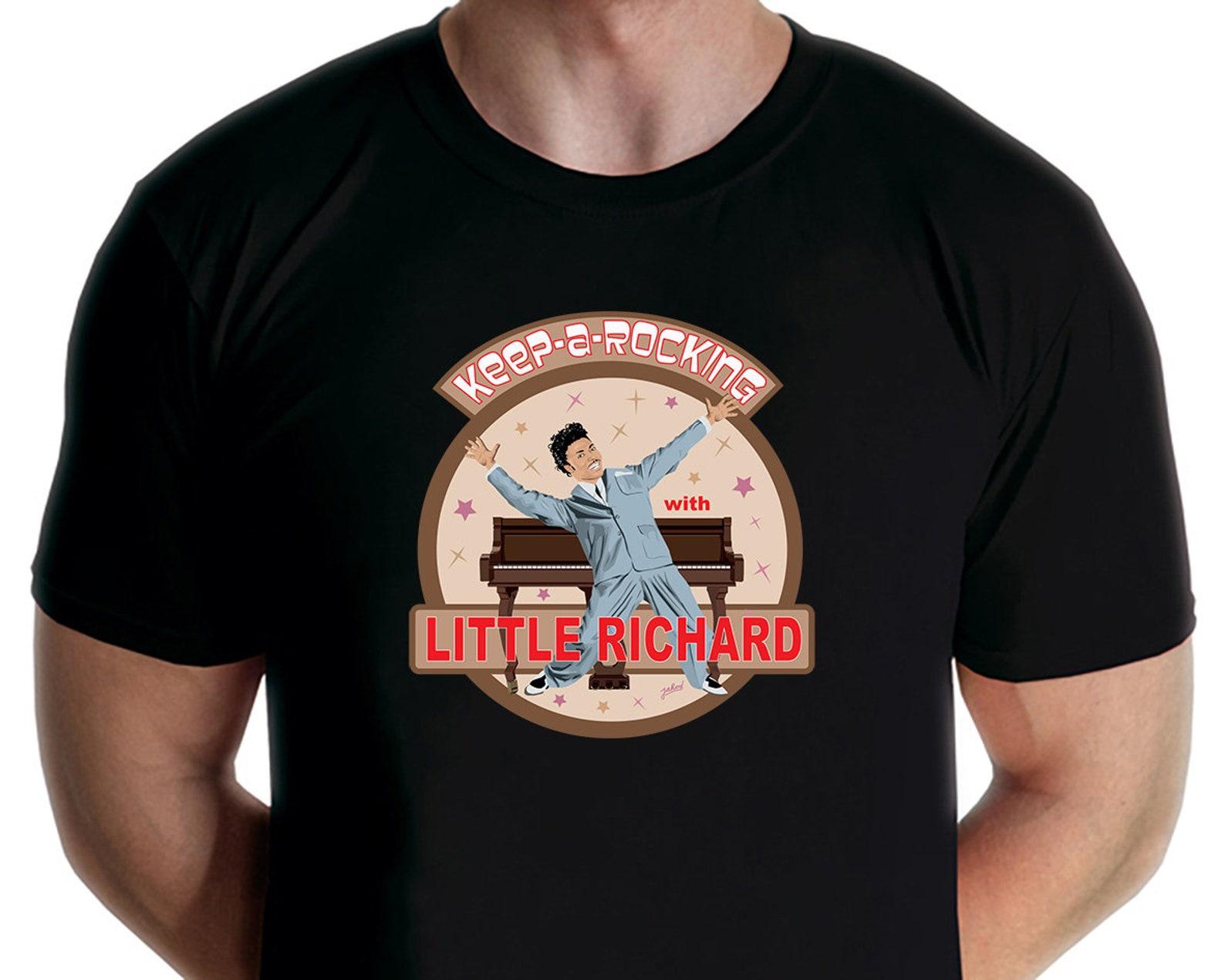 Little Richard -Keep A Rocking T-shirt (Jarod Art) 3XL