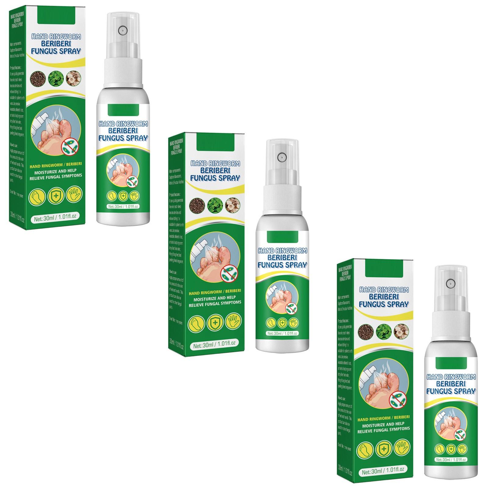 

Спрей для ног для спортсменов, Спрей для ног от грибка для спортсменов, Грибки на ногах, Неприятный запах от ног, Зуд ног, Потливость, шелушение, Волдыри 30 мл One Size