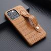 Crocodile Leather Case For iPhone 14 13 12 Pro Max Mini Wrist Strap Stand Holder Cover For iPhone 14 Plus 11 Pro Max XR XS X