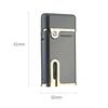 Metal Windproof Direct Impact Lighter with Red Flame and Light. Gift for Boyfriend - Lighter and Cigarette Accessories