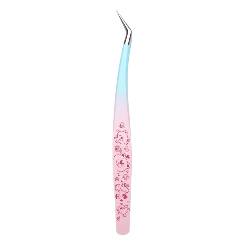 Stainless Steel Precision Tweezers High Precision Lashes Extension Tweezer Scrapbook Decorating