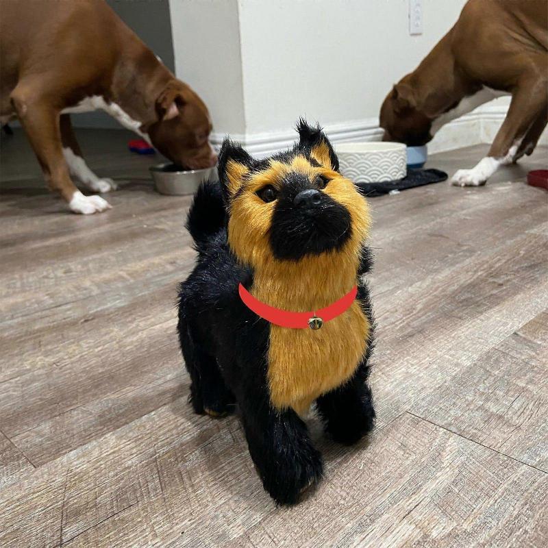 Robot Dog Toys Interactive Electronic Puppy Sound Control Teddy Walk Bark With Music Touching Control Robotic PetToy Playsets