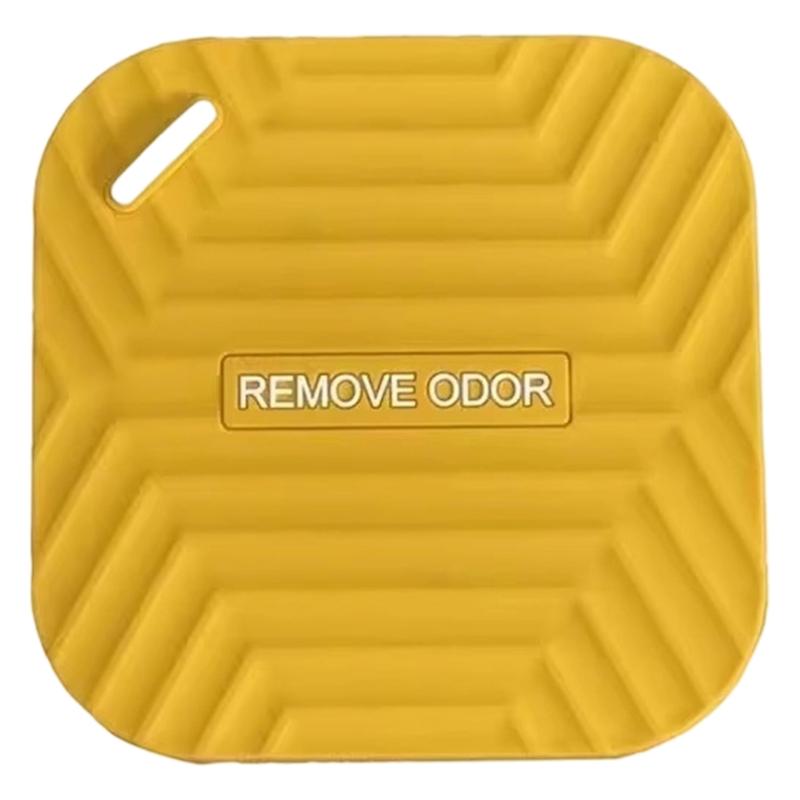 Universals Toilet Floor Drain Cover Square Flexible Floor Drain Deodorant Pad Basins Stopper Sealing Cap Enduring оранжевый