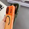 Skin-Feel Magnetic Phone Case for Apple IPhone 17 16 15 14 13 Pro Max with Kickstand Wireless Charging Protective Cover