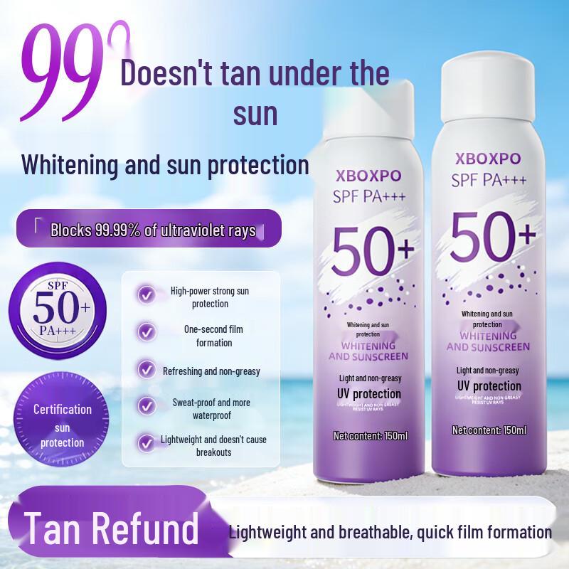 XBOXPO Whitening & UV Protection Sunscreen Spray