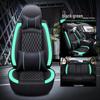 4-Season 3D Full Surround Leather Car Seat Cushion Cover for Sedan