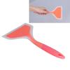 Cooking Spatula Transparent Twocolor Silicone Wide Mouth Frying Spatula Pancakes Fried Shovel for Home Kitchen