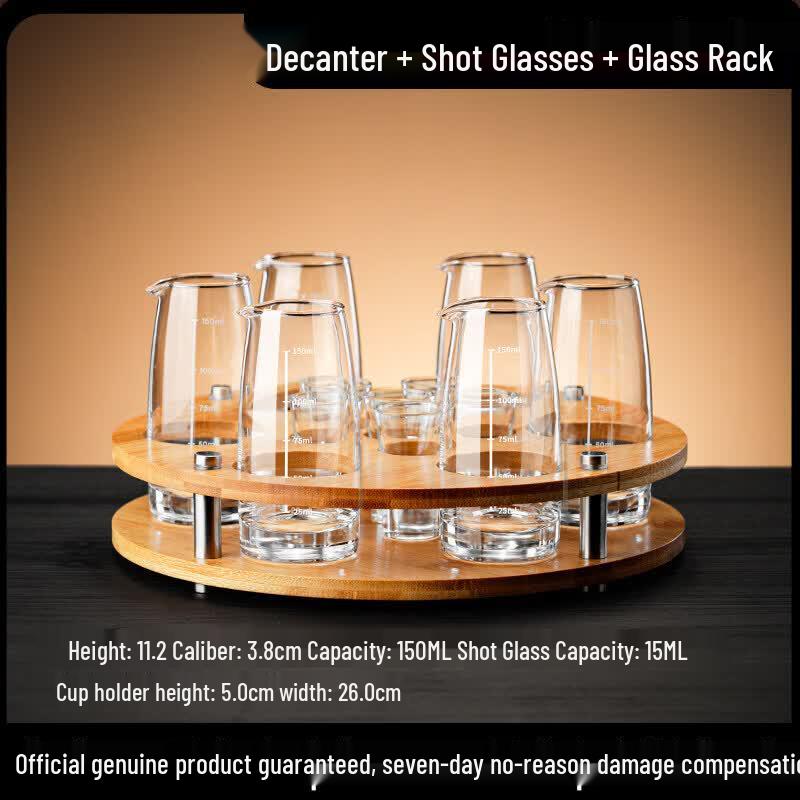Starry Glass White Wine Decanter Set