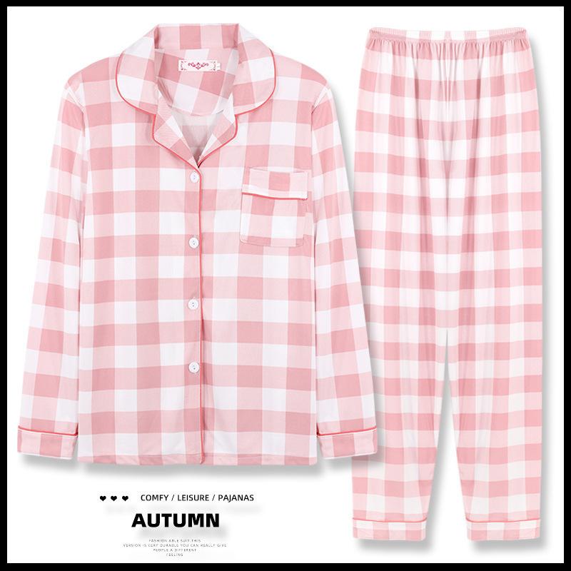 

Женский весенне-осенний кардиган с длинным рукавом в клетку с лацканами, тонкий женский комплект с принтом M