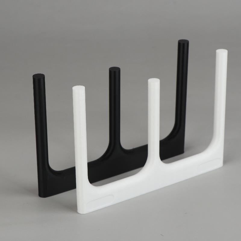 Ręczne ceramiczne narzędzie do przycinania z 3 zębami Ergonomiczne urządzenie do otwierania gliny Trwałe plastikowe narzędzie do rękodzieła ceramicznego do kształtowania wygładzania