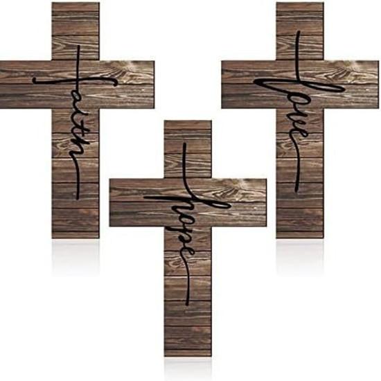 Väggdekoration Retro Kors Heminredning