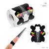100Pcs/Lot French Nail Form Tips Nail Sticker Extension Acrylic UV Gel Curve False Nails Art Tools DIY Guide Forms Manicure Set
