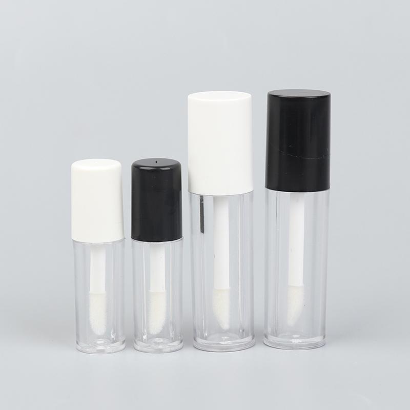 Empty Lip Gloss Tube Refillable Plastic Lip Glaze Lipstick Sample Bottle