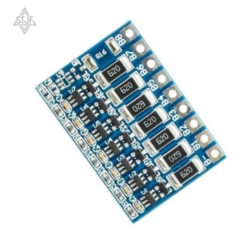 STJF 3S 4S 5S 6S 7S 8S 4.2V Balance Function Protection Board 68mA Li-ion Lipo Battery Lithium 18650 Batteries Balanced