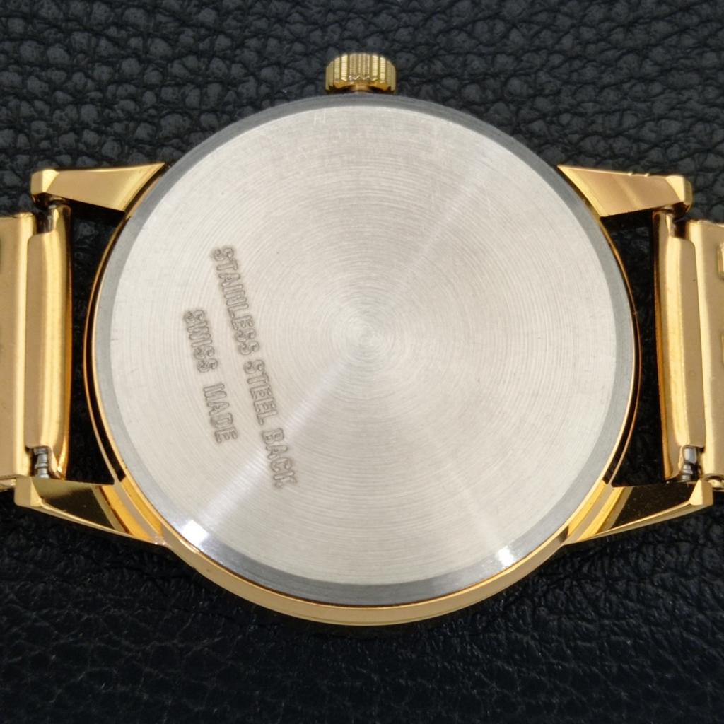 SCHWEIZER VINTAGE MONTINE MANUELLE HERRENUHR WEISSES ZIFFERBLATT REFURBISHET a441564-5