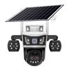 V380 4G Triple-Screen Solar-Powered Waterproof Outdoor Camera