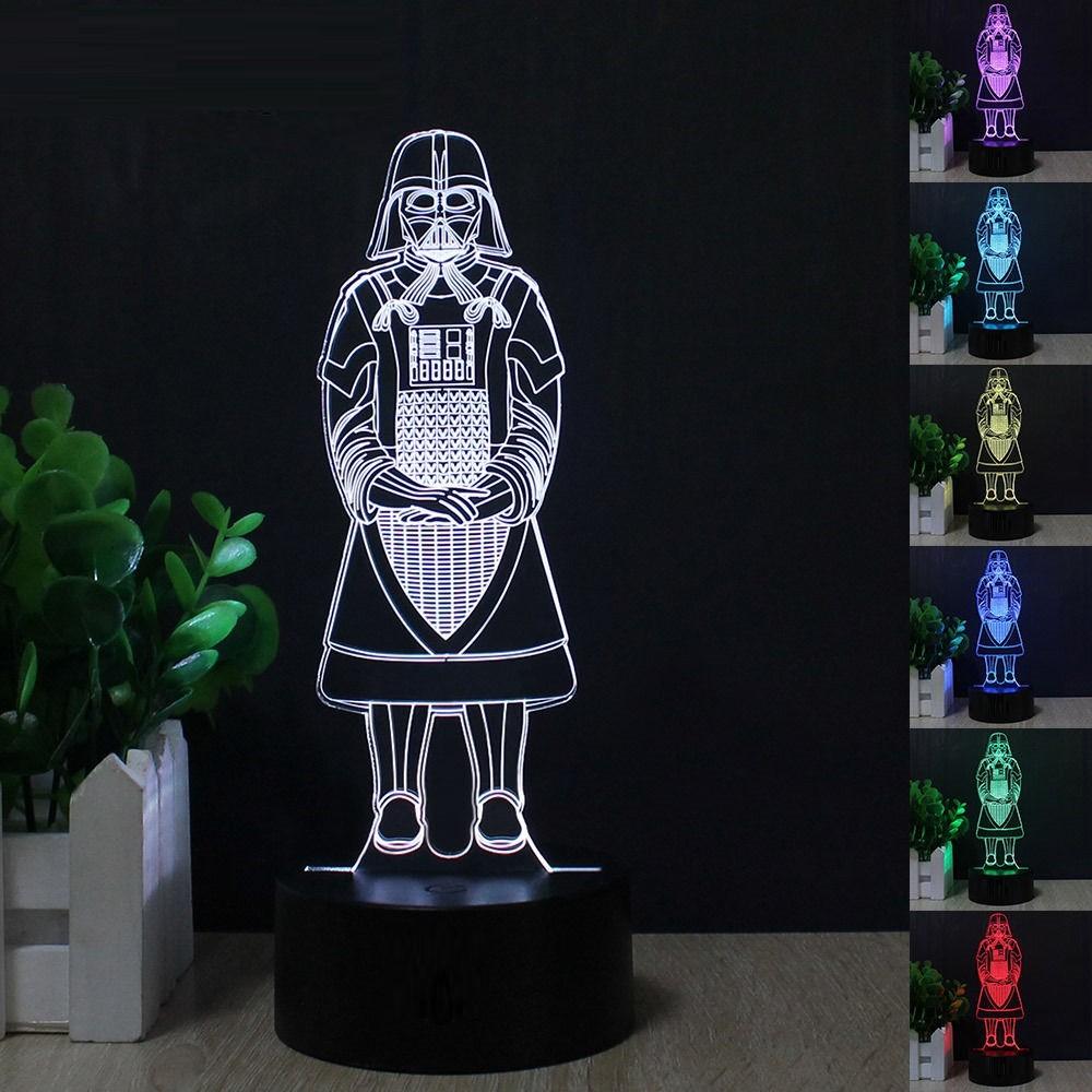 3d Element Night Light Led Lamp Bedroom Decoration Creativity Gift