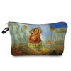 Women Toon Mermaid Print Cosmetic Bag Toiletries Organize Travel Storage Case 6690 KTB