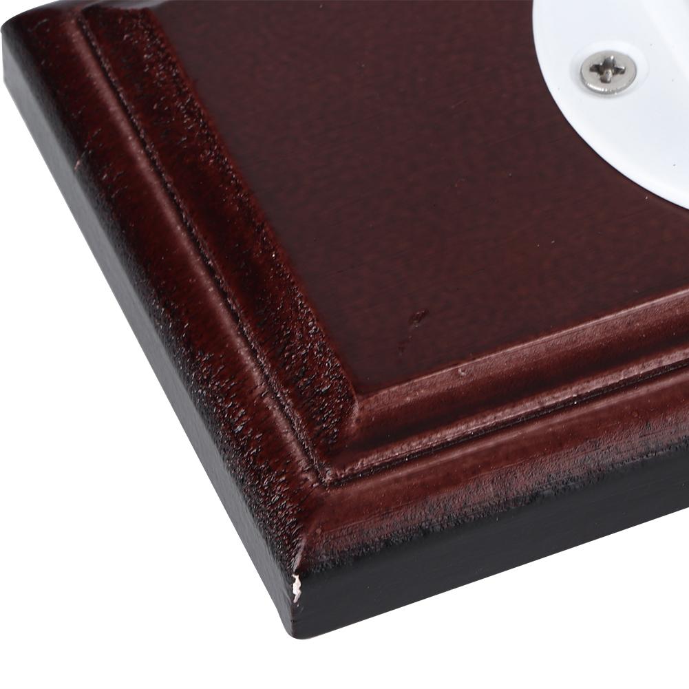 Solide Wandmontage Hutablage 3 Haken Schiene Mantelaufbewahrung Kleiderbügel Handtuch Kleiderständer Organizer für Hauseingang Retro Farbe