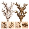 40pcs Alloy Deer Head Charms Pendant Deer Head Animal Deer Head Charms  for DIY Crafts