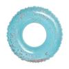 Children's and Adult Crystal Inflatable Swimming Ring with Double Airbag, Underarm Support, and Thickened Single Layer Design