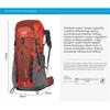 School Bag Outdoor Mountain Climbing Sports Travel Bag Travel Bag Multifunctional Large-capacity Backpack