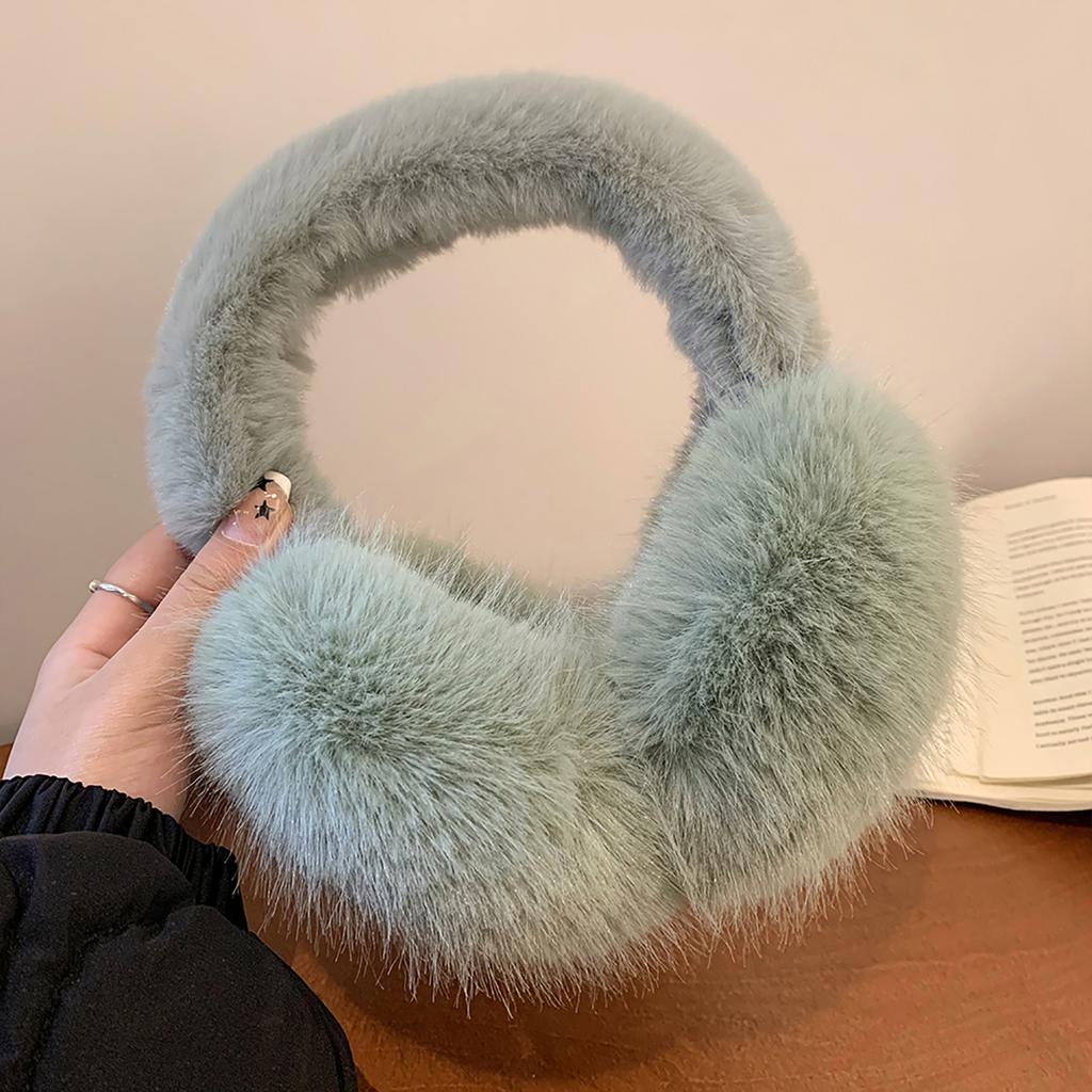 Winter Ear Warmers Faux Furs Adjustable Earmuffs Ear Warm Protector Thicken Plush Earmuff Ear Cover