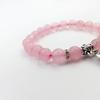 Natural Rose Quartz Bracelets: Gold Shop Opening Gifts & Live Stream Traffic Boosters