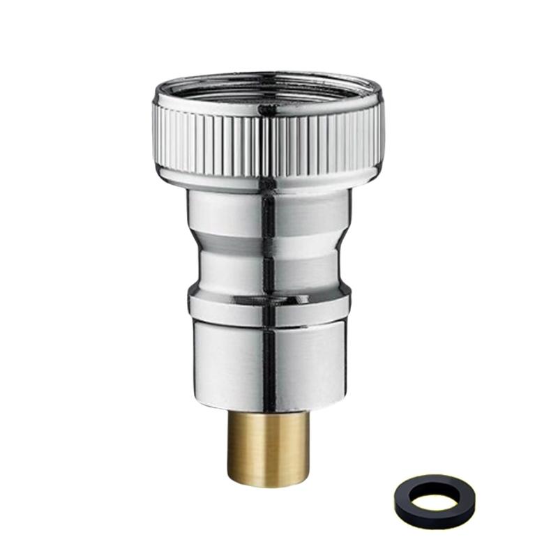 Universal Mixers Tap Adapter Bathroom Accessory Portable for Garden Hose Connection Fit Multiple Threaded Faucets