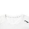 Li-Ning Fitness Series Sports Casual Simple Solid Color Round Neck Short Sleeve T-Shirt Men Tops White ATSV395-6