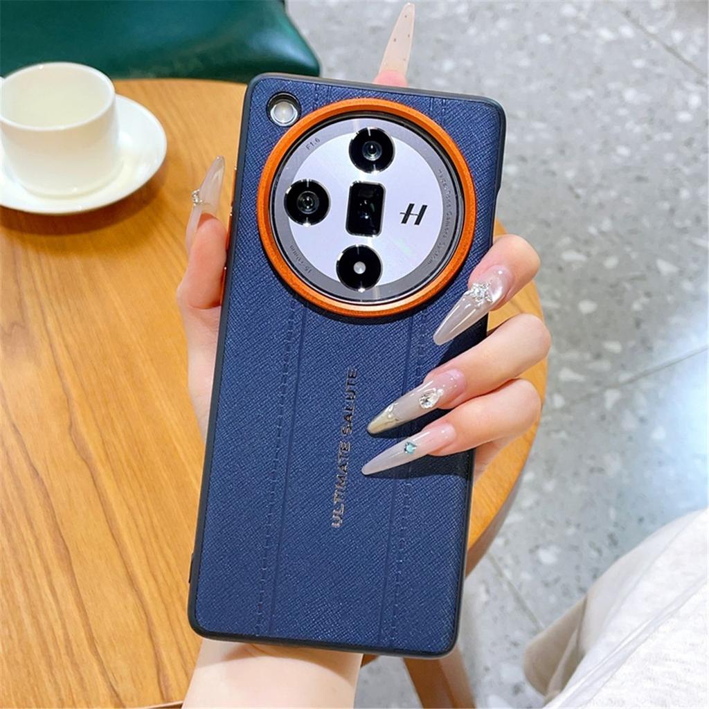 Case For OPPO Find X7 Ultra X7 Lychee Fabric Texture Matte Hard Shell Luxury Full Body Protective Phone Cover Case
