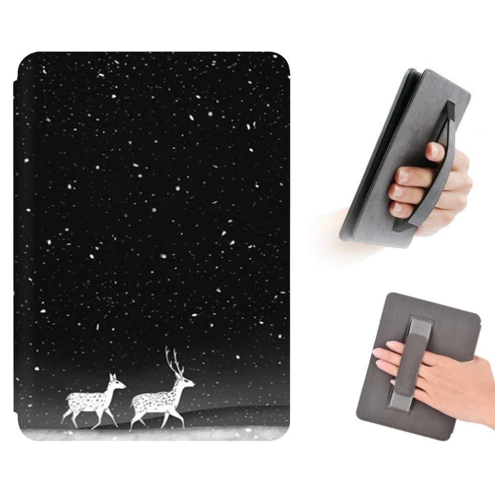 TPU Silicone for Kindle 2024 Cover for Paperwhite 12 7 Inch KPW with Hand Strap and Back Stand
