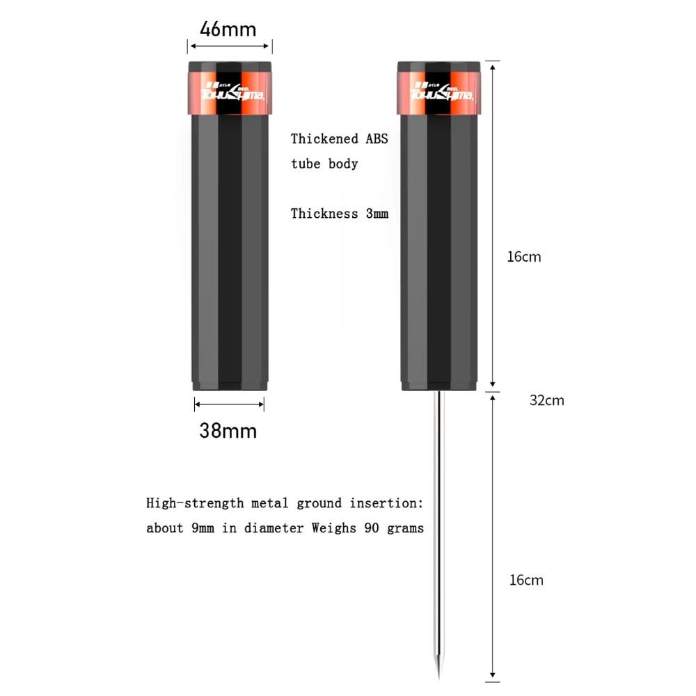Fishing Rod Stand Pole Holder Plug Insert Ground Portable Tools Spring Tackle Accessories Support Telescopic Rack Rest Holders