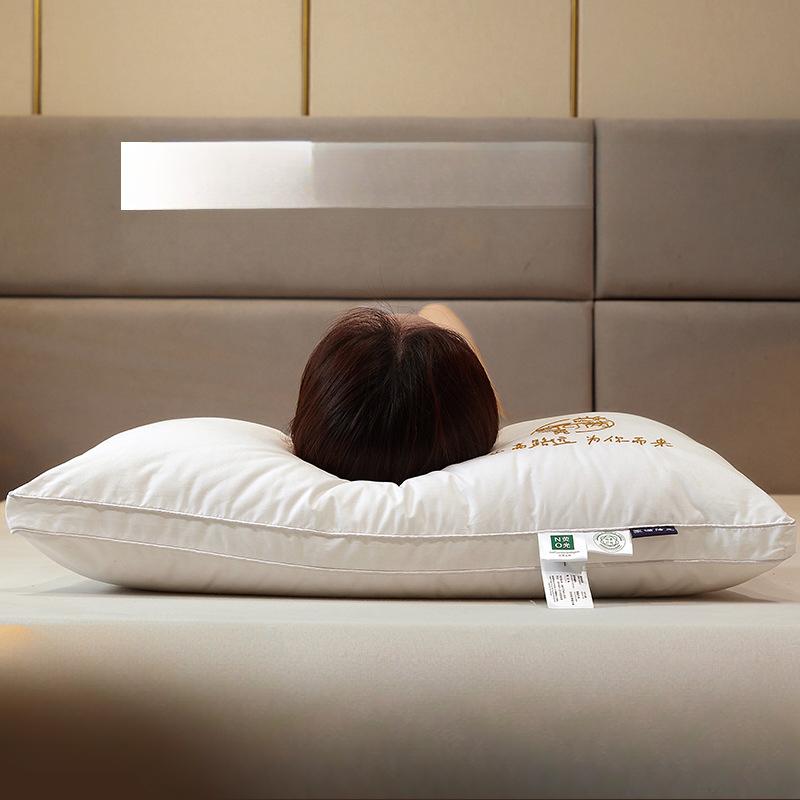 Pillow Pillow Cotton Pillow Core B&B and Home Pillow Pillow for Student High and Low Fiber Pillow