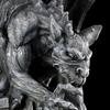 Geister Kerzenhalter Schmuck Wandmontage Gotisches Gargoyle Design Einfache Montage Kein Bohren Wandkerze