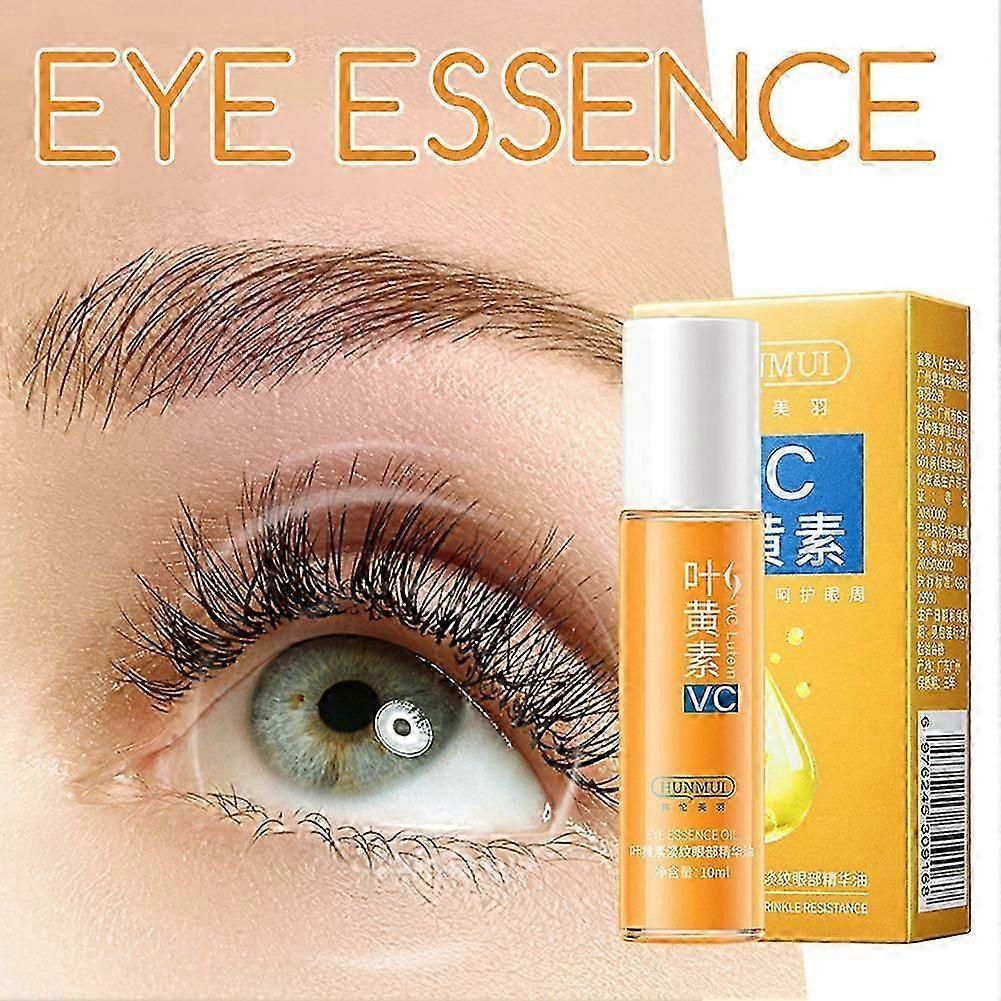 1-3x Anti-Aging Augen-Serumöl für Tränensäcke & Dunkle Augenringe, Anti-Falten Straffendes VC Lutein Augen-Essenzöl, Reduziert Fältchen