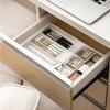 Adjustable Storage Container Retractable Storage Box Expandable Drawer Organizer for Cutlery Utensils Adjustable Length Storage