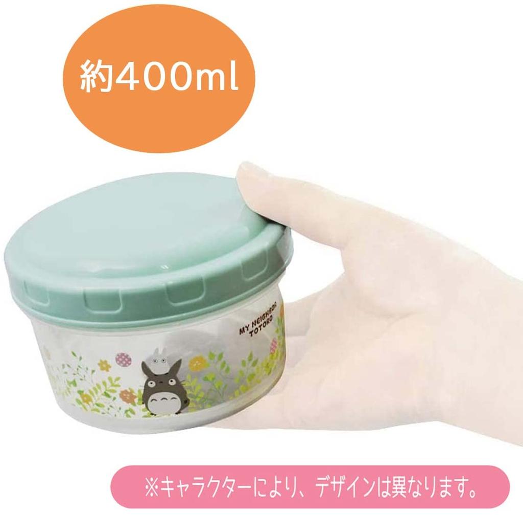 Dózu na potraviny Skater, úložnou krabičku na oběd, rýži Sumikko Gurashi s králíkem, sada 2 kusů, vyrobeno v Japonsku, velikost S/M, RFC2S-A