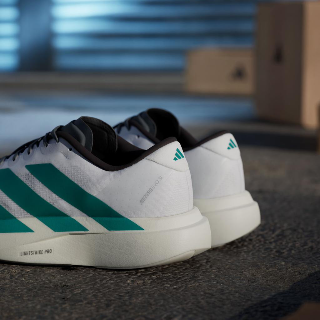 adidas Adizero Evo SL White Pure Teal