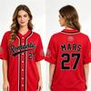 Bruno Mars The Romantic Tour 2027 Baseball Jersey Music Fans Collection Apparel Unisex Loose Streetwear Short Sleeve Sportswear