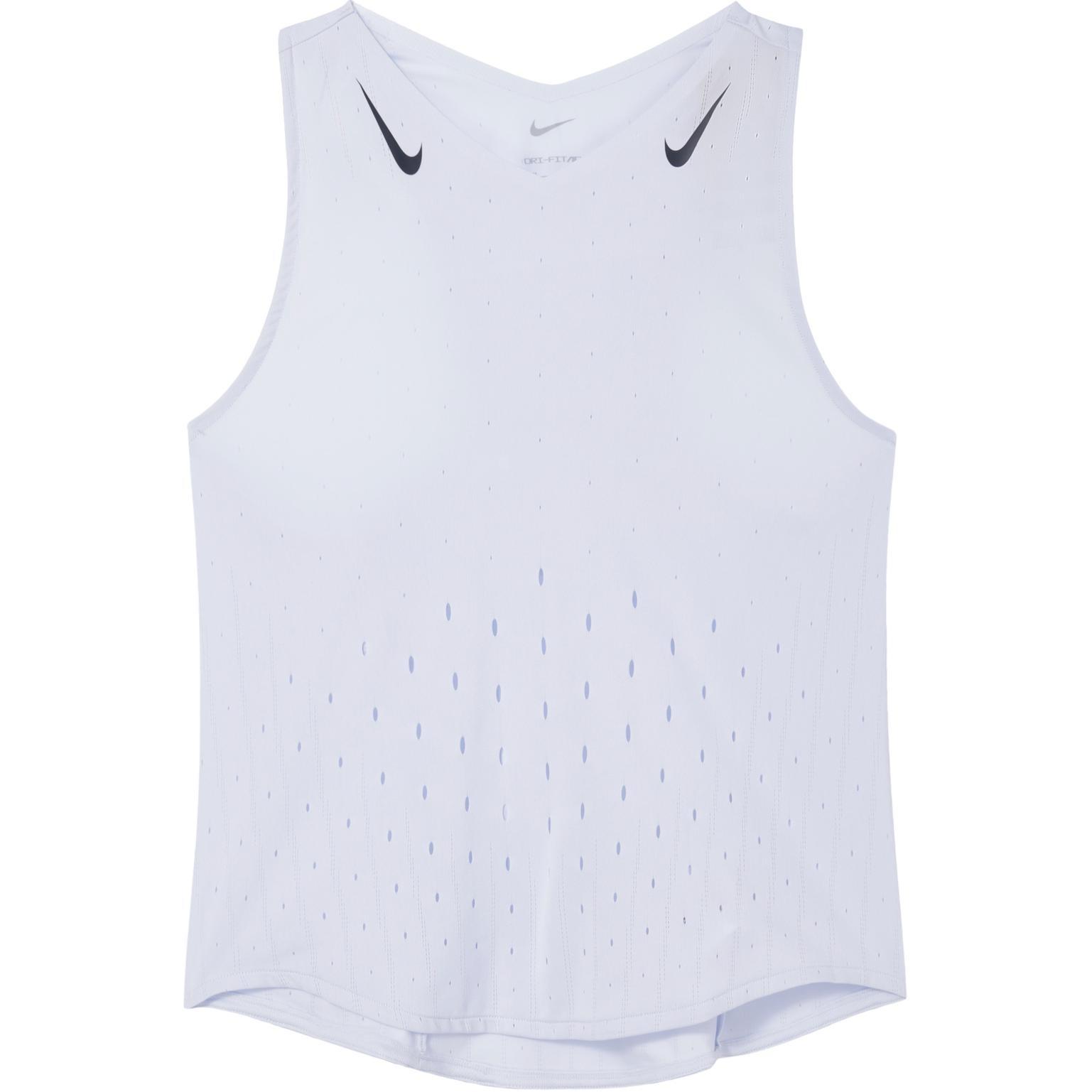(WMNS) Nike AeroSwift Dri-FIT ADV Running Singlet Asia Sizing Football Grey Women s FN2505-085 M