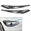 Auto Scheinwerfer Augenbraue Augenlid Abdeckung Dekoration Zierleiste Passend Für BMW 1er F20 F21 Basisversion 2011 2012 2013 2014