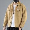 2025 Men's Casual Loose Denim Jacket - Trendy Korean Style for Spring and Autumn