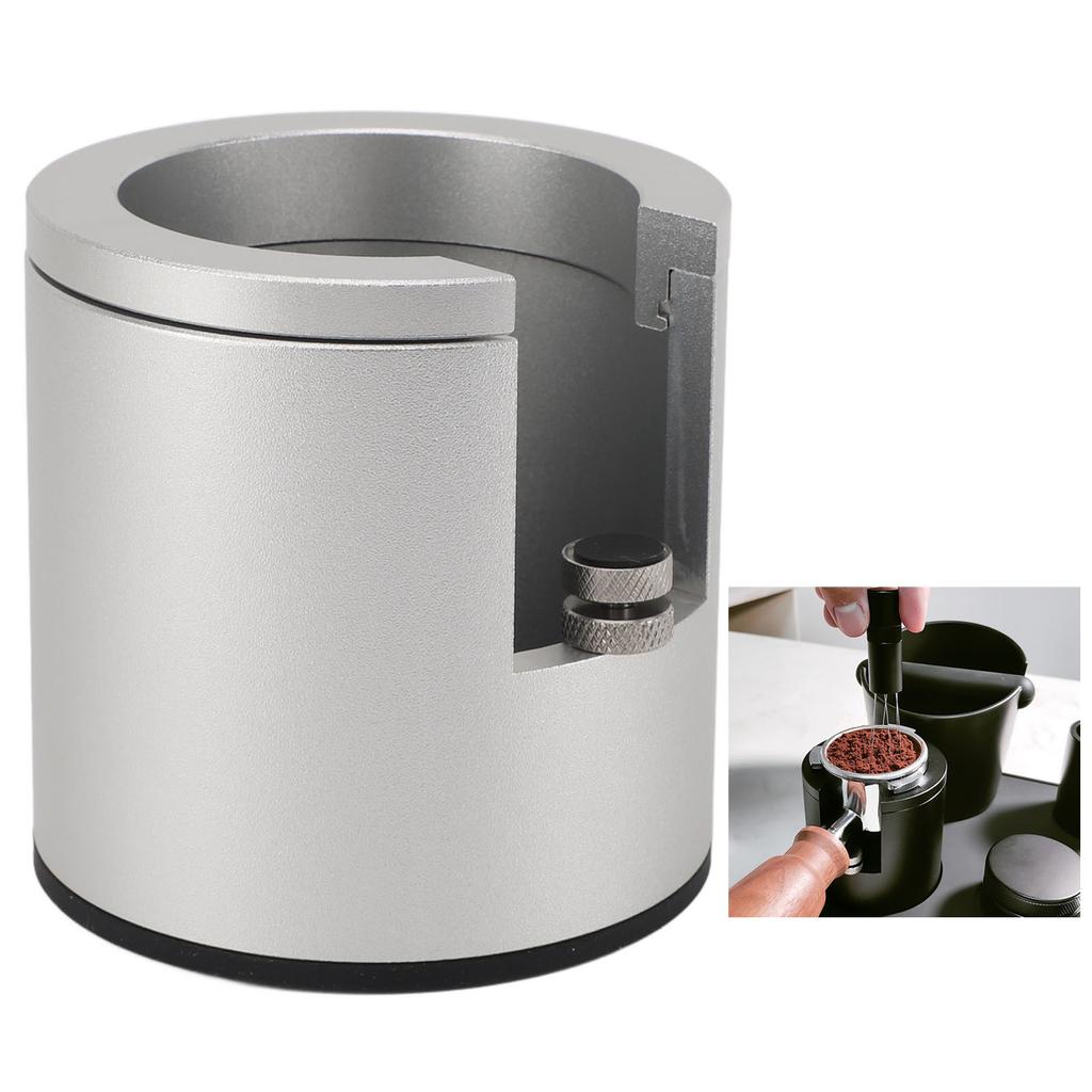 Portafilter Holder Tamper Stand Aluminium Alloy   Height Tamping Station Base for 51mm 5300CMm 58mm Portafilter