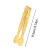 New Aromatherapy Solid Spice Iron Clip Fragrance Accessories Clip Middle East Africa Gold Electroplating Diagonal Flat Iron Clip