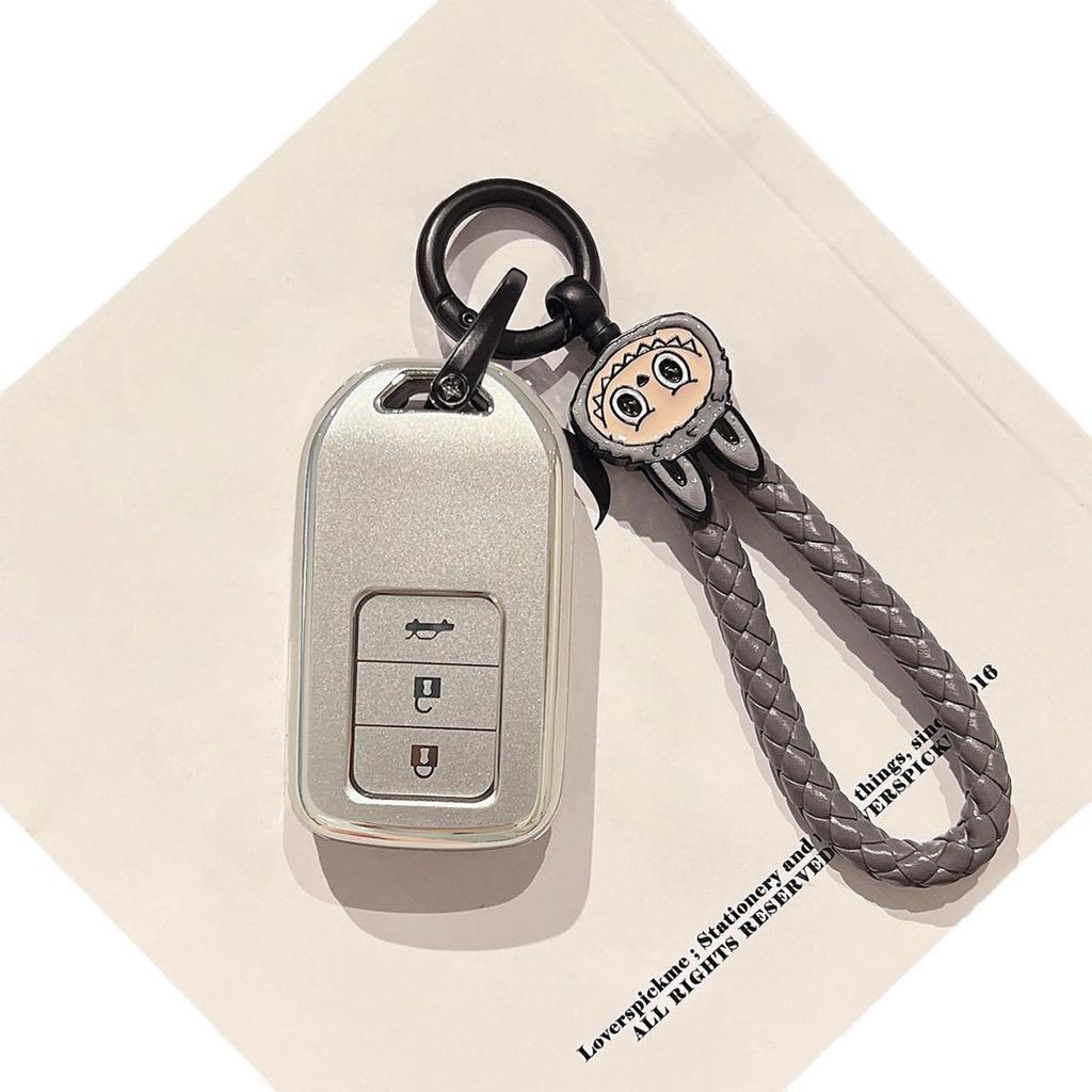 Honda Key Case for 10th Gen Civic, Accord, CRV, Vezel, HR-V, Crown, Road Style, and Lingpai.